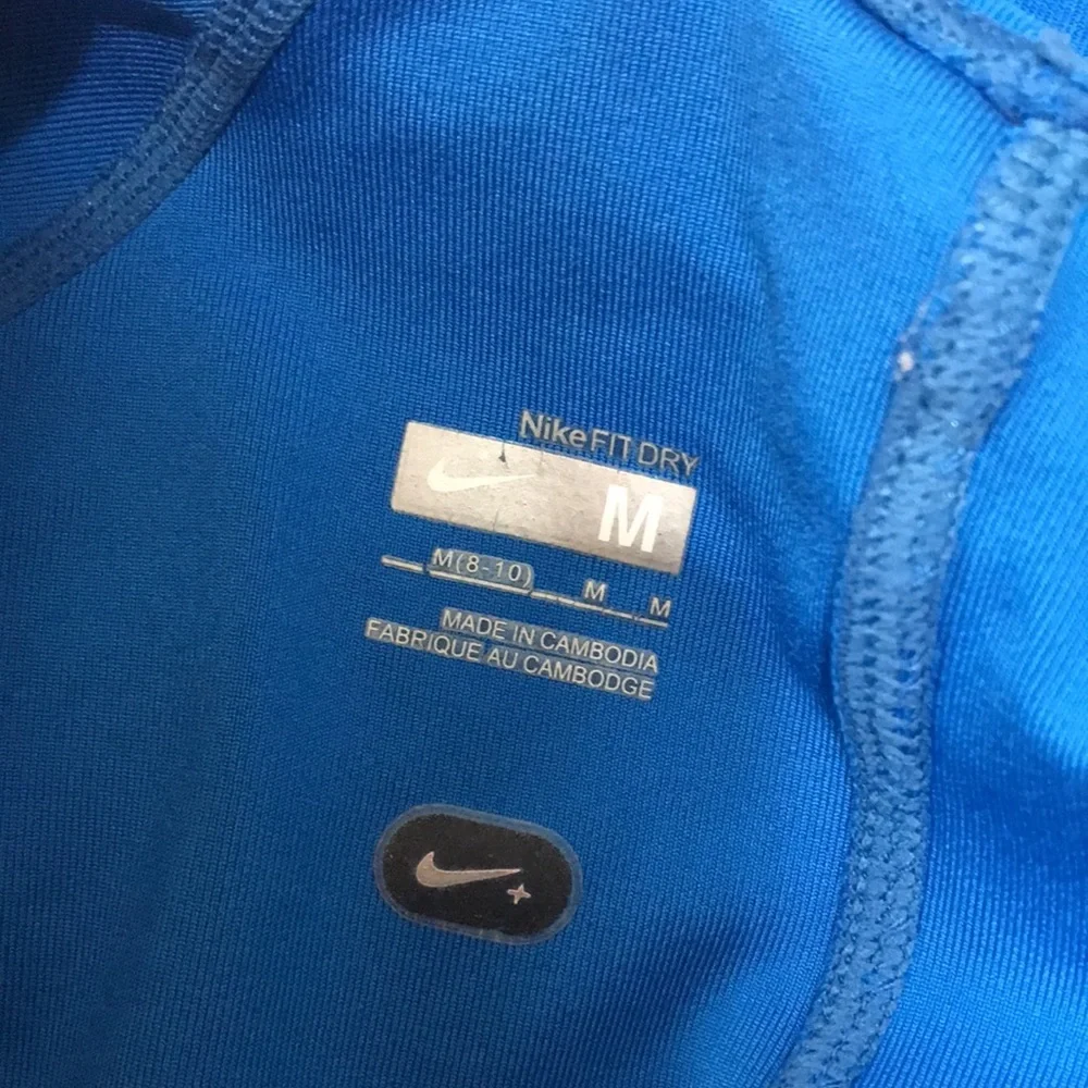 Nike fit electric blue jacket